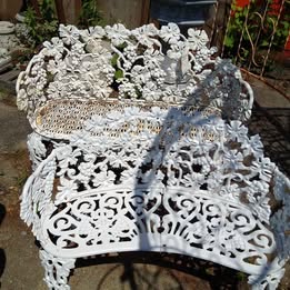 Cast Iron Benches