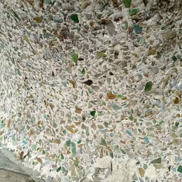 Colored large Mosaic urn