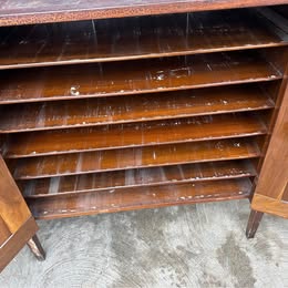 Walmart seven shelf storage cabinet