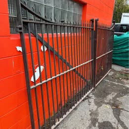 Antique driveway gate steel 18 century