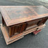 18 century Gothic wardrobe for ceremony purposes storage unit blanket box