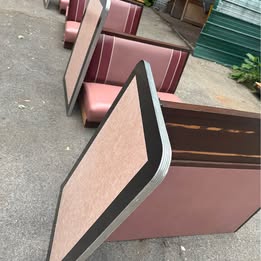 Retro Diner Booths