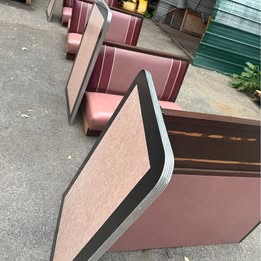 Retro Diner Booths