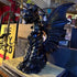Black resin or polyresin gargoyle statue