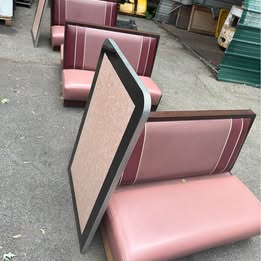 Retro Diner Booths