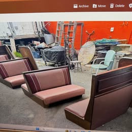 Retro Diner Booths