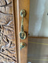 Hand-Carved Wooden Door