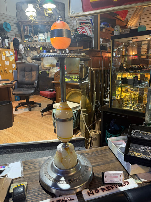 Vintage antique brass ashtray