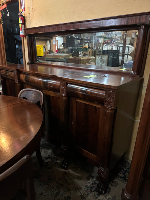 Antique Empire Mahogany Dinning Room Set