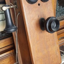 Antique Crank Wall Phone