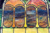 Antique Church Stained Glass windows w/ 70 individual pieces within large window