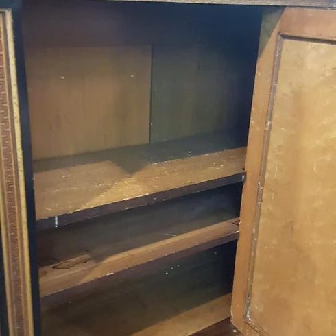 19th century American rosewood credenza