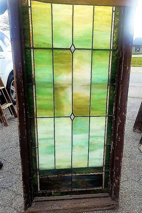 stained glass window