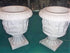 White Solid Marble Planters, inside or outside, Lawn & Garden, Matching pair