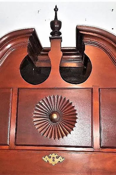 Early 1800's Boston Chippendale style highboy. Magnificent piece of history.