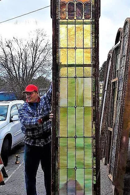 stained glass window