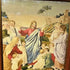 This is a beautiful needlepoint done with a 45x40 frame Jesus Mary and his disci