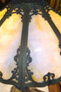 Antique slag glass 2 socket Table Lamp