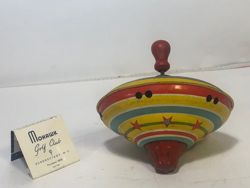 Tin Spinning Top, American
