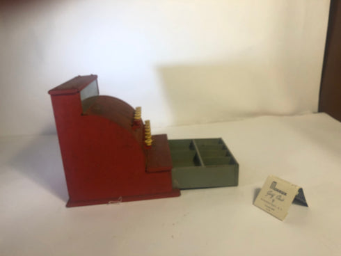 Tin Toy Cash Register, American