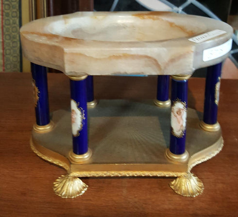 French Compote with marble top
