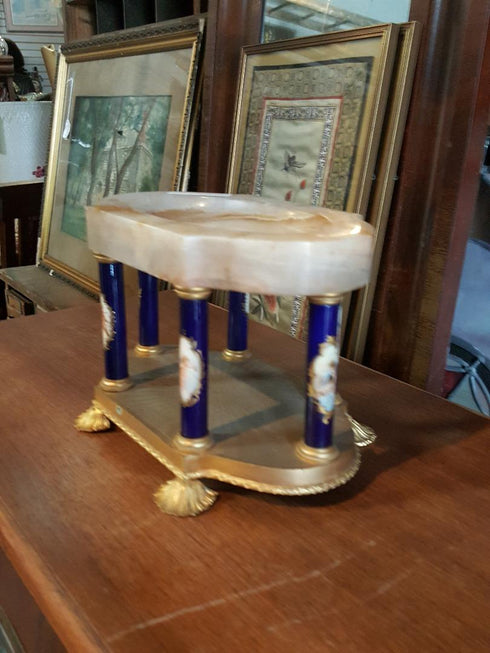 French Compote with marble top