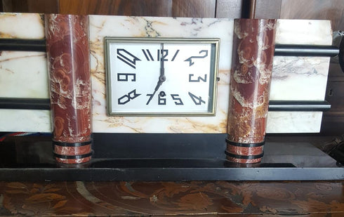 French Art Deco Mantle Clock